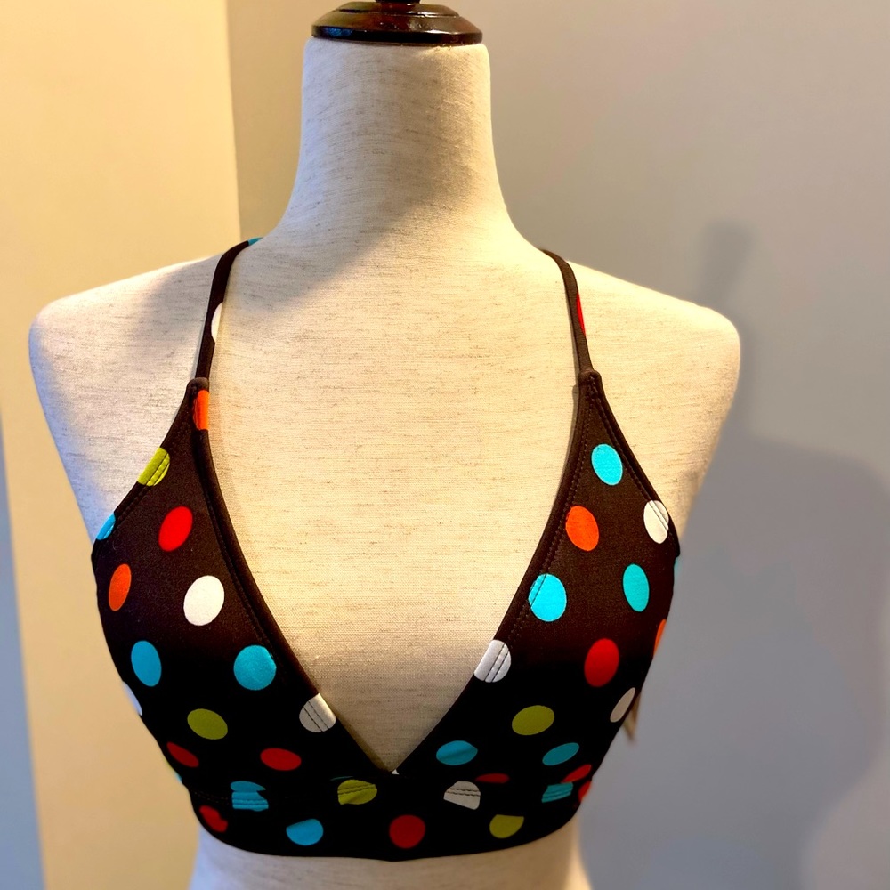Raisins “Santa Barbara Halter” Swimsuit Top NWT